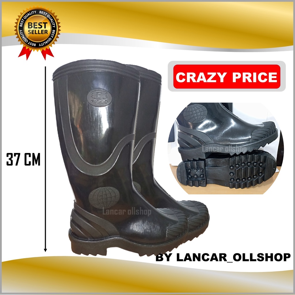 Sepatu Safety Boot Murah / Sepatu Boot Murah / Sepatu Boat Bangunan / Sepatu Bangunan / Sepatu Boat Proyek / Sepatu Boots Karet But Bot Lentur