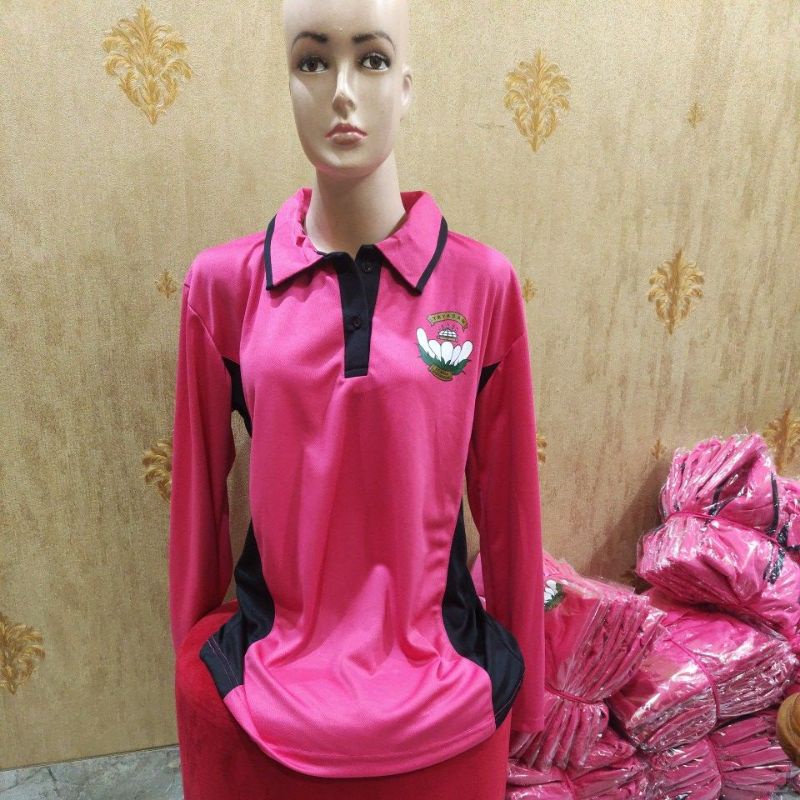 baju olahraga yayasan bhayangkari bahan dryfit