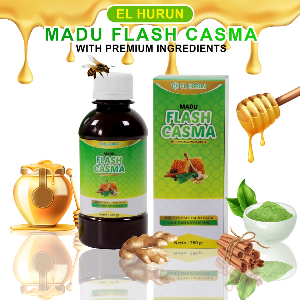 

Madu Gurah Flash Casma 280 gram Obat Batuk Berdahak Berdarah dan Menahun Obat Sinusitis