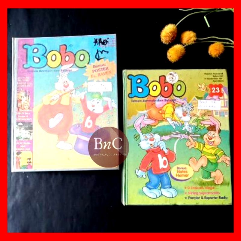 bundel bobo bundle majalah bobo lawas jadul tahun 90an