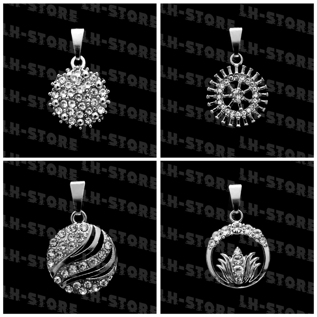 Terbaru Pilihan Liontin dan Pilihan Kalung Titanium Anti Karat Pria dan Wanita