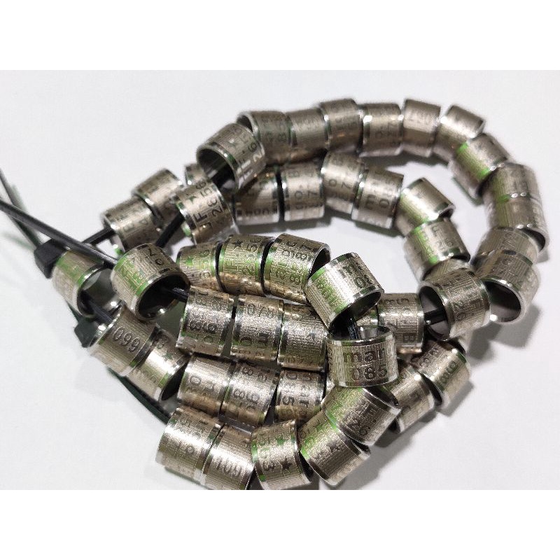 Ring merpati baja asli stainless blok