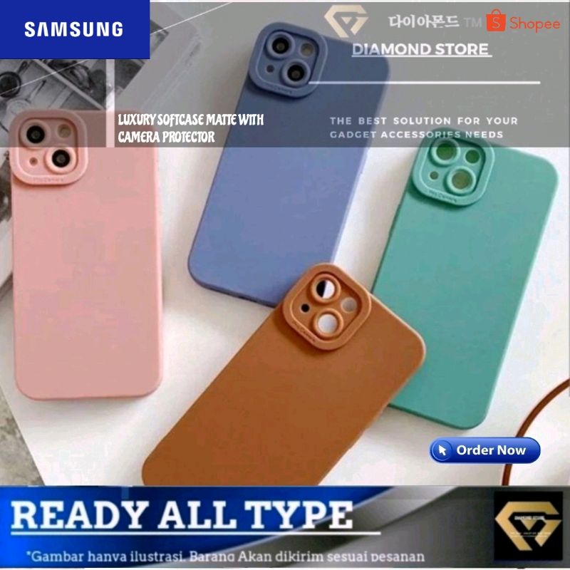 SAMSUNG LUXURY SOFT CASE PRO CAMERA PROTECTION A01 A02 A03 CORE A04S A11 A12 A50 A50S A30S A70 A22 4G 5G A31 A32 A33 A52 A53 M12 M23 M53 M62 NOTE 8 9 20 ULTRA S8 S8+ S10 S20 S21+ S22+ S22 ULTRA A04E A51 A04 S9 S20+