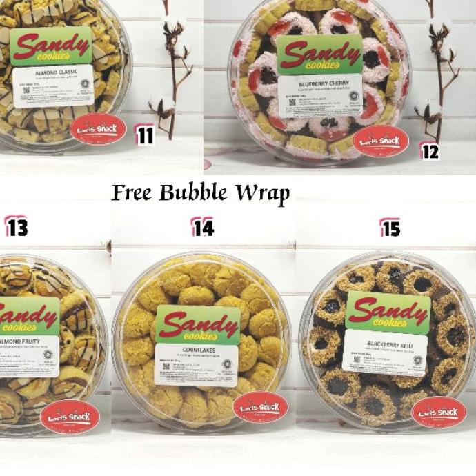 Sandy Cookies Reguler (Hijau) ORDER BACA DESKRIPSI PRODUK