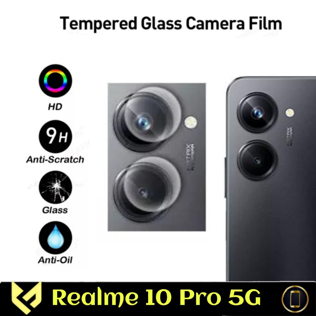 Promo Tempered Glass Camera REALME 10 PRO 5G / REALME 10 4G Anti Gores Camera Belakang pelindung lensa camera - Fids Stor