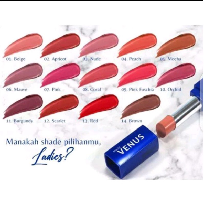 Lipstik Venus Water shine