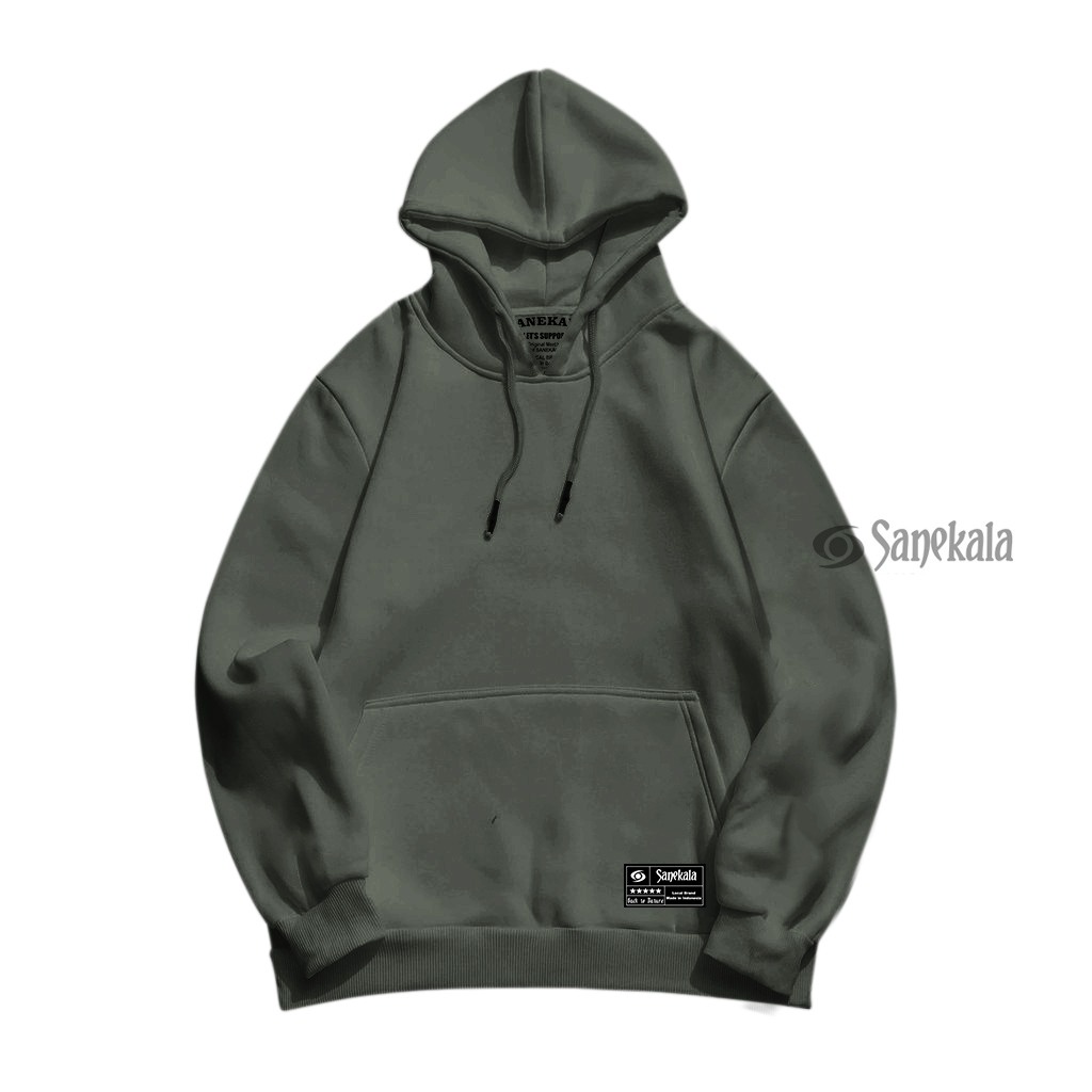 SNKL Sweater Hoodie Basic Premium Polos Unisex Pria Wanita Bahan Tebal Size M -XXL Bayar D Tempat COD