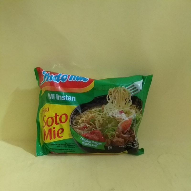 

Indomie Mi Instan Rasa Soto Mie