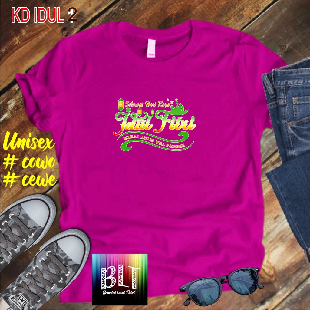 Cod Kaos Lebaran 2023 Kaos Idul Fitri KD IDUL 2 Keluarga Marhaban Ya Ramadhan Kaos Murah Idul FItri 2023 unisex pakaian wanita lebaran pakaian pria lebaran