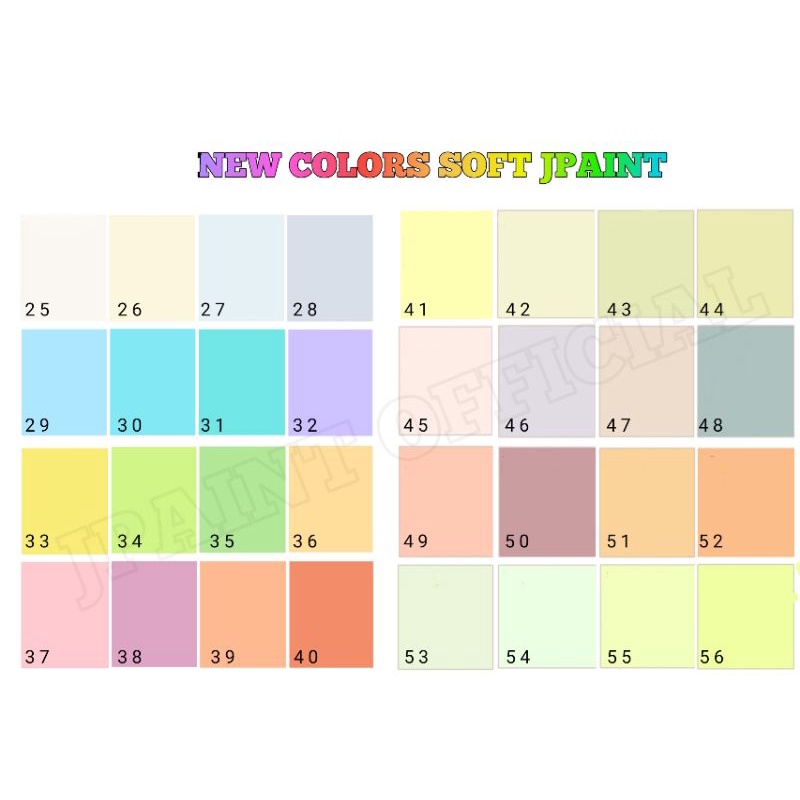 CAT TEMBOK KILOAN JPAINT 1kg  KODE 25-40 HANYA DI SHOPEE