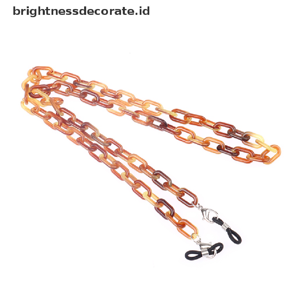 [Birth] 1pc Rantai Kacamata Akrilik Wanita Anti Slip Eyewears Sunglasses Rope Neck Lanyard [ID]