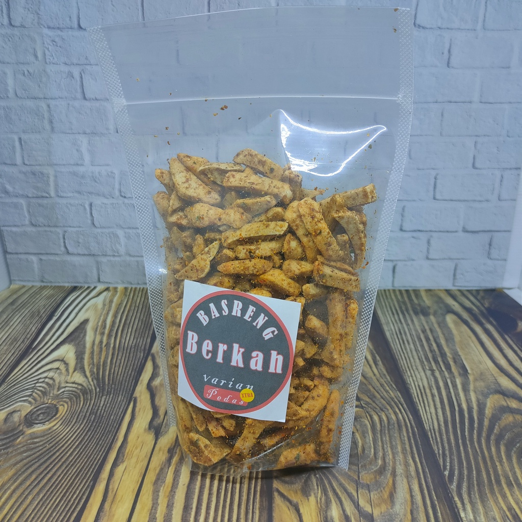 

Basreng Stik Viral Bakso Goreng Original - Pedas - Extra Pedas Aroma Daun Jeruk 100 gram