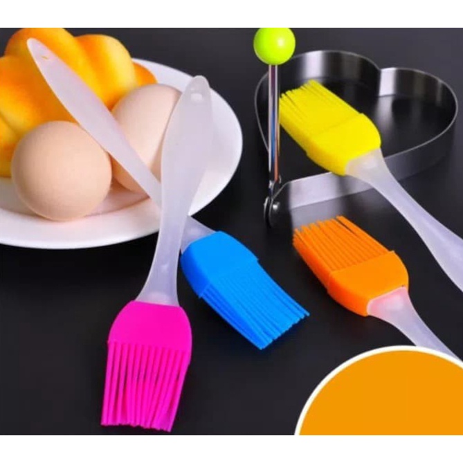 Kuas silikon/kuas roti/ kuas BBQ silikon