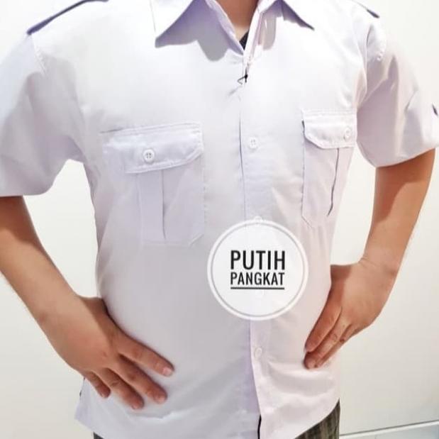 Trendy GROSIR BAJU KEMEJA PDH PDL SERAGAM KERJA LAPANGAN SECURITY SATPAM DISHUB SETELAN SAFARI PUTIH