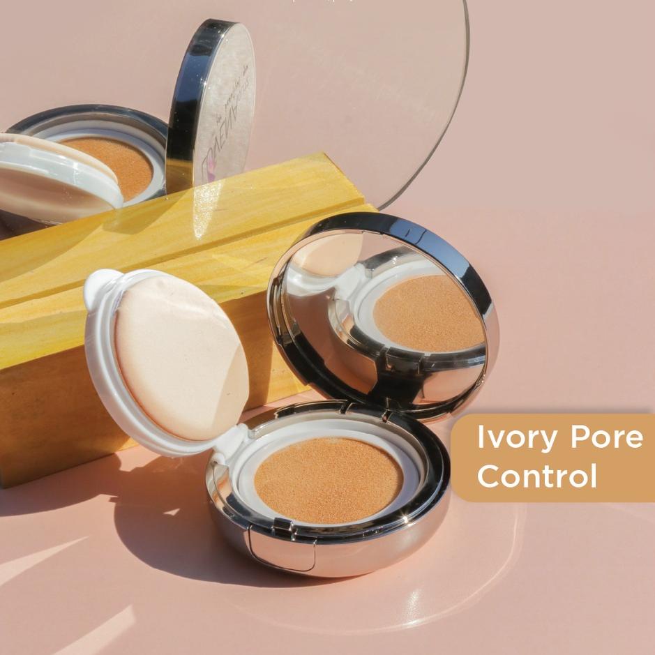 ♩ LUVENA GLITZ Ivory Pore Control Cushion ☁