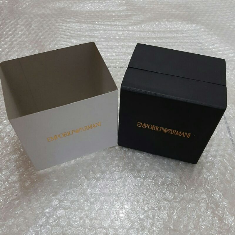 Kotak Jam Tangan Emporio Armani Box Kayu