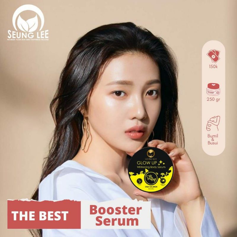 Seung Lee Glow Up & Whitening - Tester 10gr, 30gr, 50gr, - Semua Jenis Kulit - Jerawat - Berminyak -