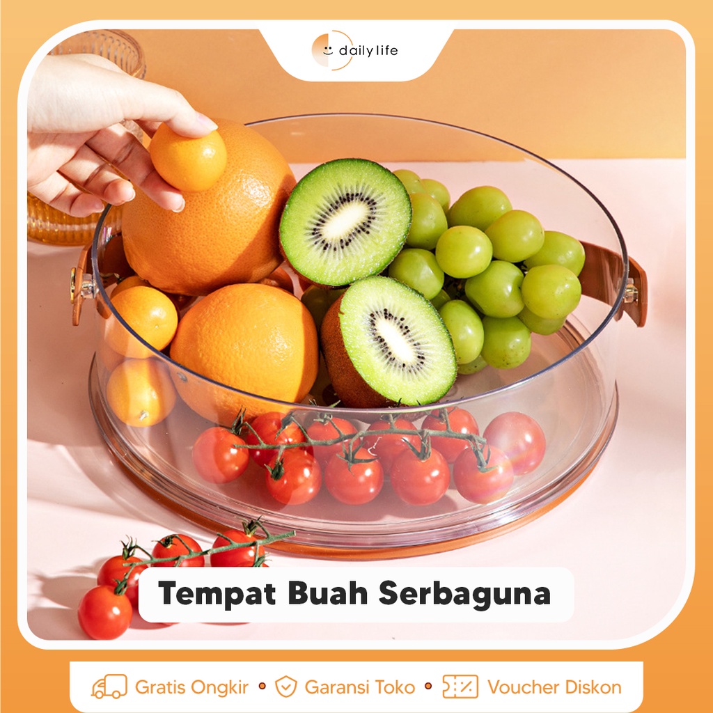 Toples Penyimpanan Snack Kue Bahan makanan Kontainer Storage Jar Food Tempat Bumbu Wadah Tabung Silinder - Dailylife.id