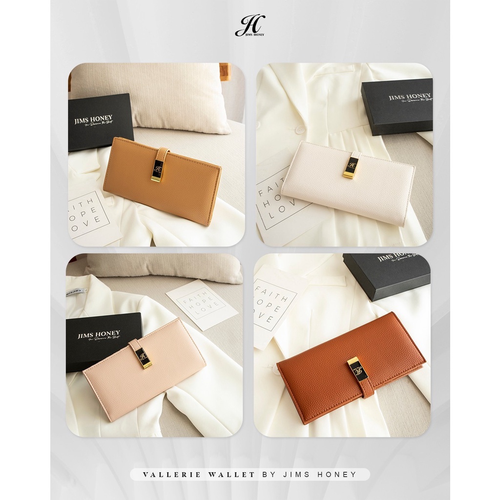 Dompet Panjang Wanita Jims Honey VALLERIE Wallet Dompet Karu Original