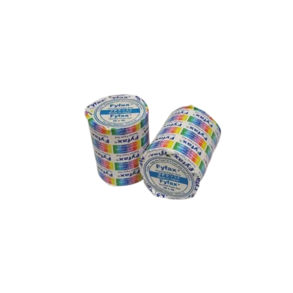 

klm Thermal Paper (Kertas Kasir) Fyfax 58X48 1 Pack ( 10 Roll) atk