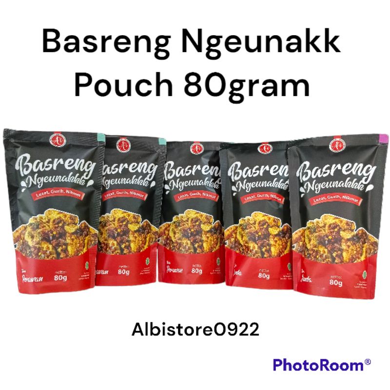 

BASRENG DAUN JERUK ORIGINAL/PEDAS POUCH 80GRAM