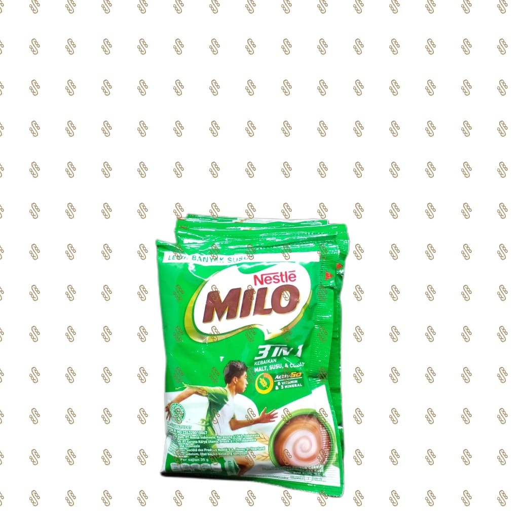 

Milo Activ-Go 3in1 35gr - Renceng Isi 10 Pcs