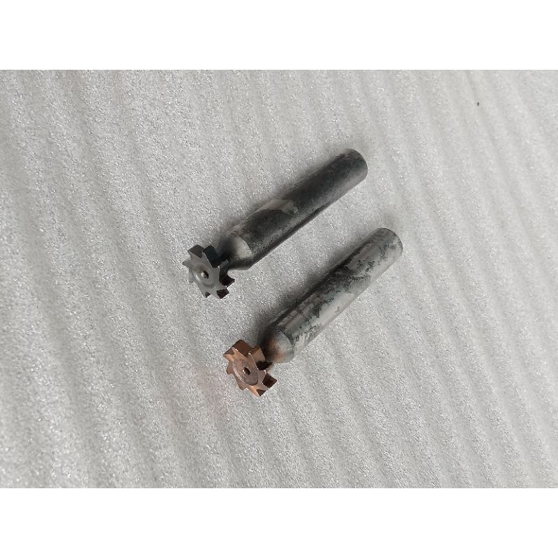 T slot 13 x 3 mm HSS cutter t slot 13 mm tebal 3 mm bekas seken