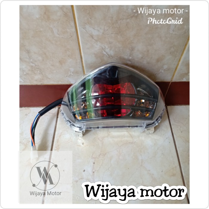 stoplamp lampu rem lampu belakang mio soul GT   wijaya motor