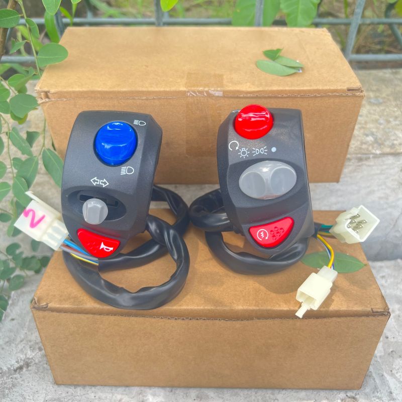 saklar tombol holder set kanan kiri domino holder saklar variasi universal
