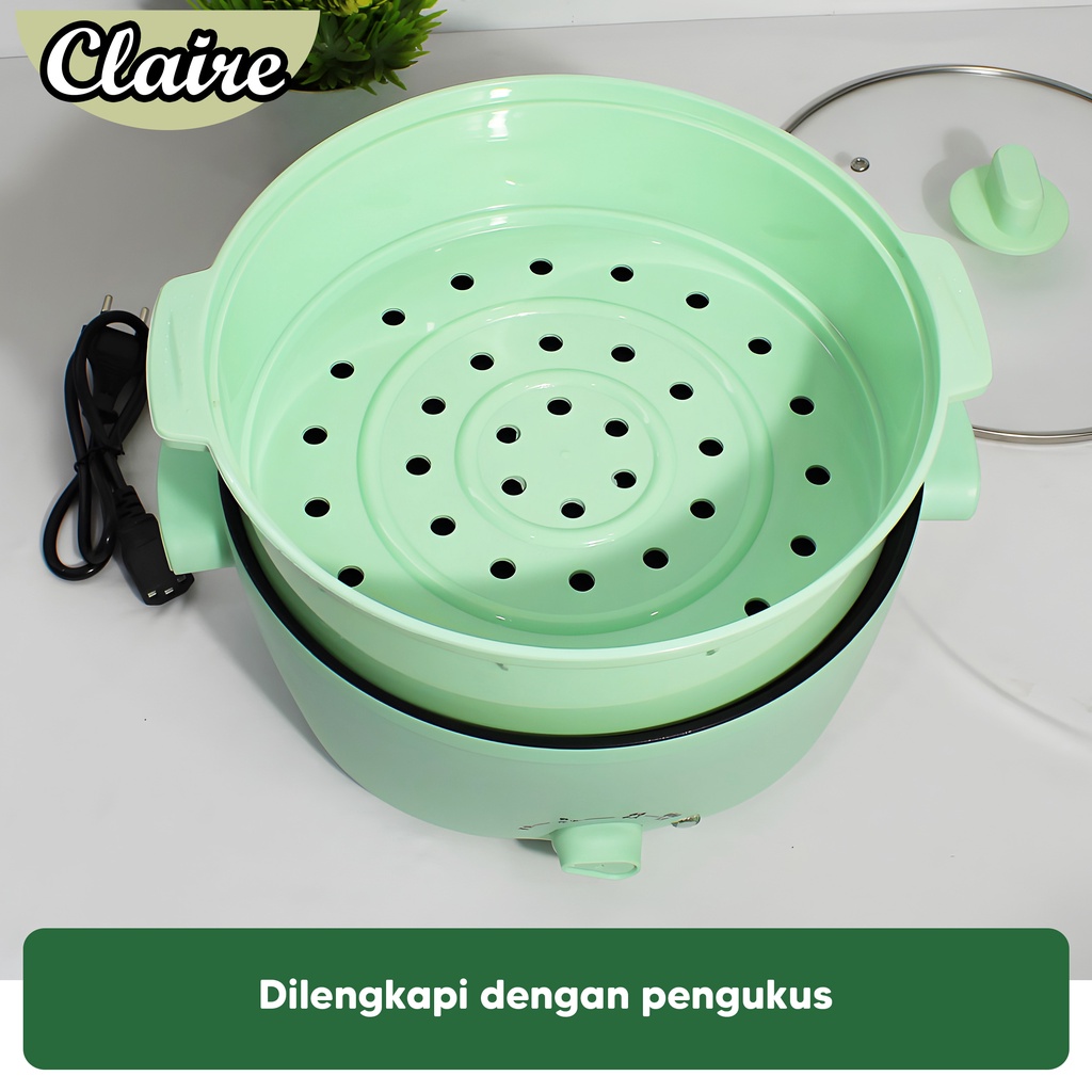 Panci Elektrik Multifungsi 2 Tingkat / Electric Cooking