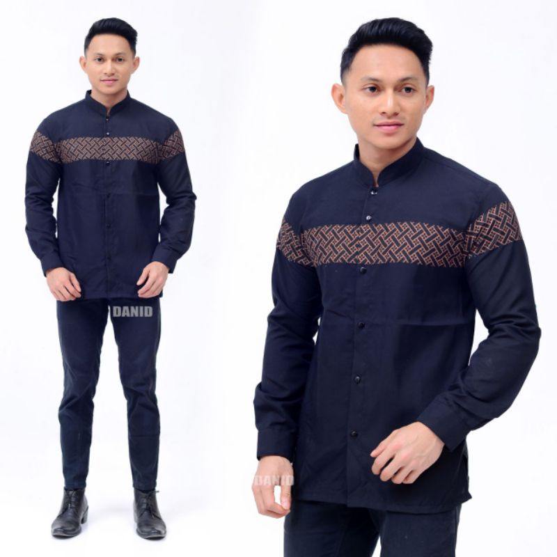 Baju Koko dewasa terbaru lengan panjang banyak warna