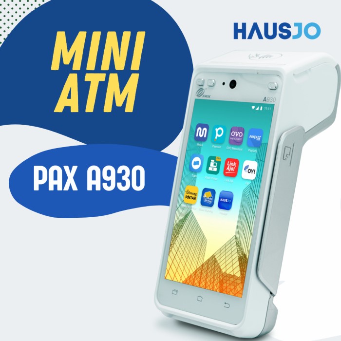 Edc Android Mini Atm Hausjo Pax A930