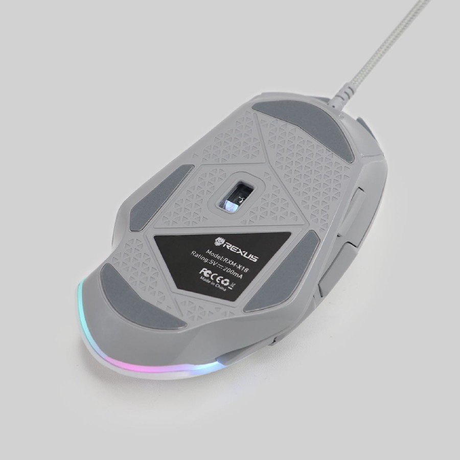 Rexus Xierra X18 / X-18 Rifle RGB Ergonomic Gaming Mouse