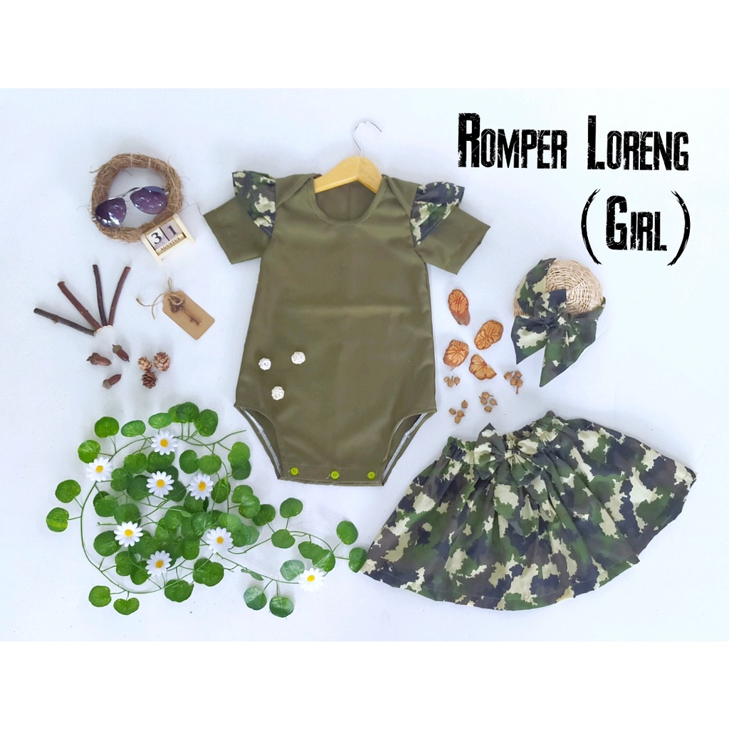 JUMPER LORENG PEREMPUAN/JUMPER TENTARA/JUMPER ANAK/BAJU ANAK PEREMPUAN