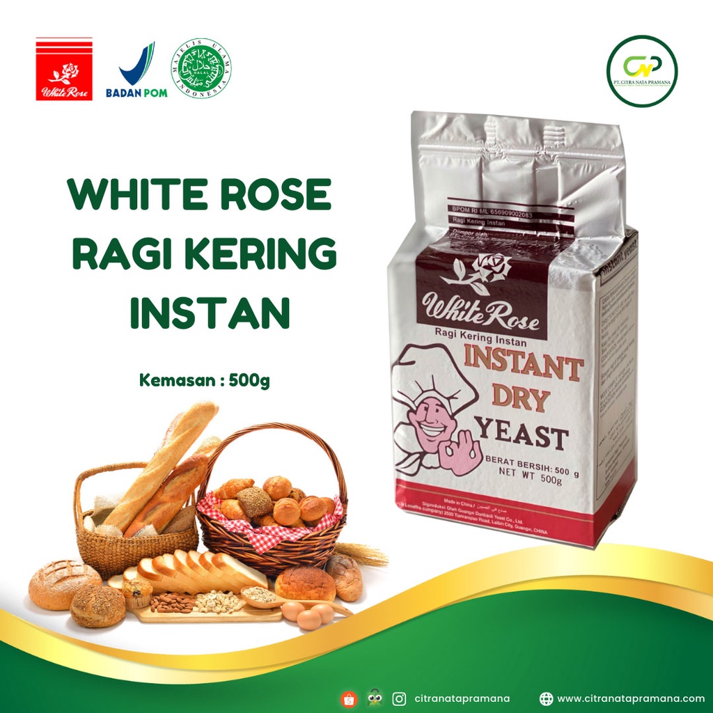 Jual White Rose Ragi Instant Ragi Kering Instan Instant Dry Yeast