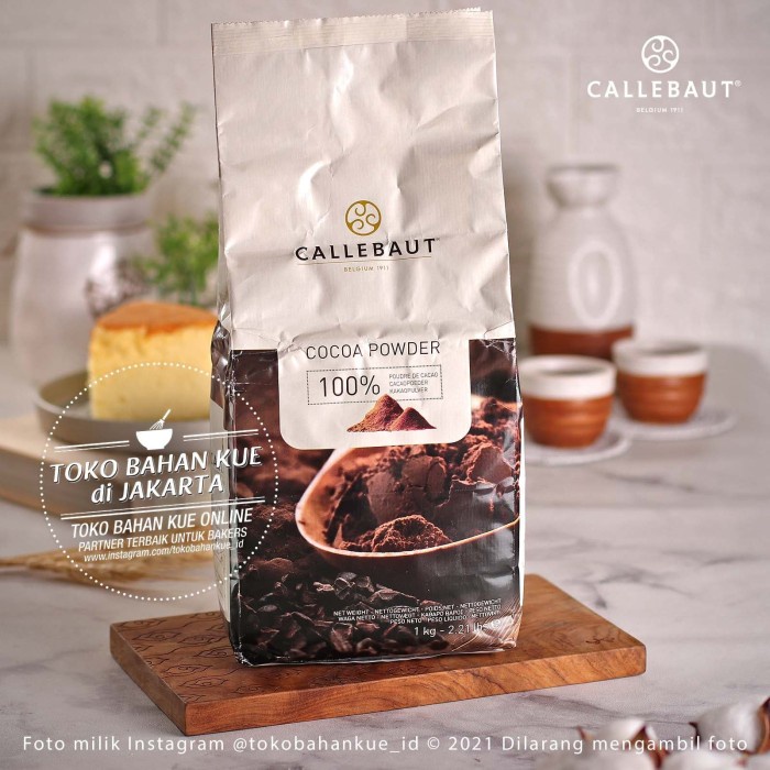 

Callebaut - Pure Cocoa Powder 100Gr Bubuk Cokelat Murni Coklat Premium