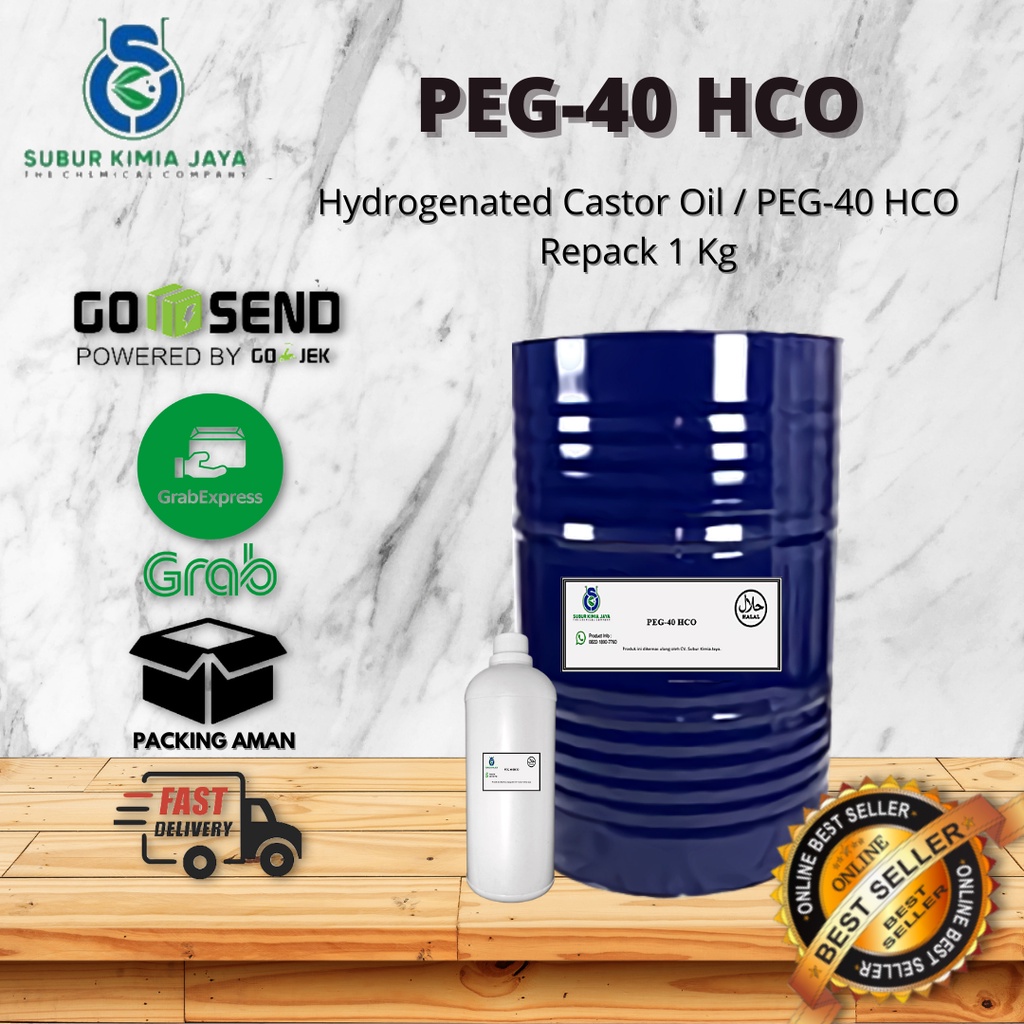 

PEG 40 HCO Clariant 1 kg / Hydrogenated Castor Oil Premium