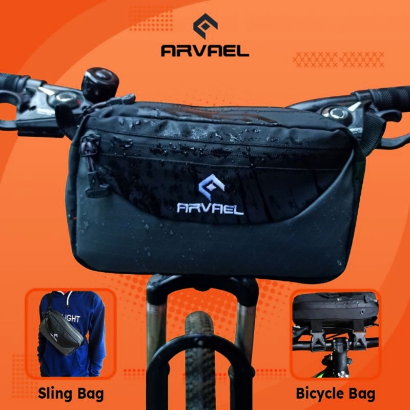 Waist bag Baycle Arvael Tas Selempang Pria Wanita Sepeda Waterproof