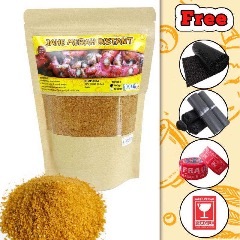

Jahe merah instan gula aren 1kg