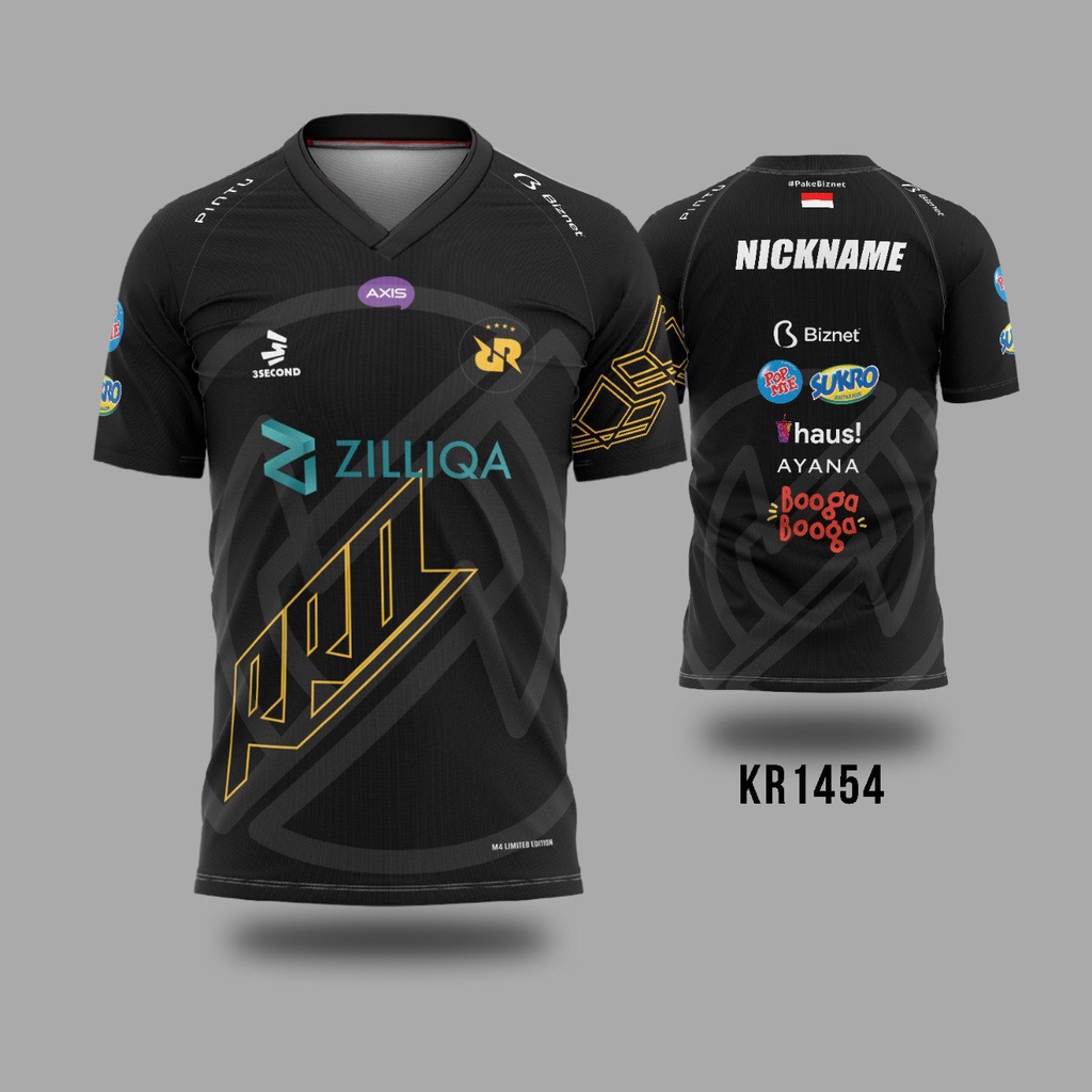 Jual Jersey Baju RRQ M4 2023 Game Fullprint terbaru XS 6XL Shopee