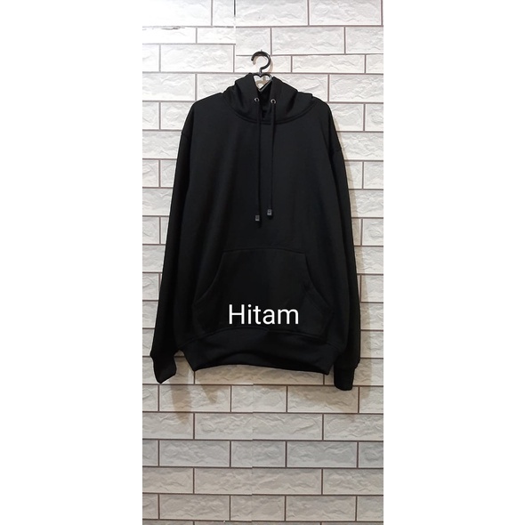 Jacket Pria Jaket Sweater Hoodie Material Fleece Ukuran M Sampai XL