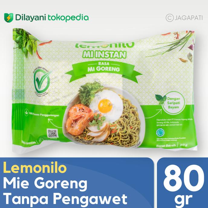 

Lemonilo - Mie Goreng Instant - Bebas MSG - Tanpa Pengawet