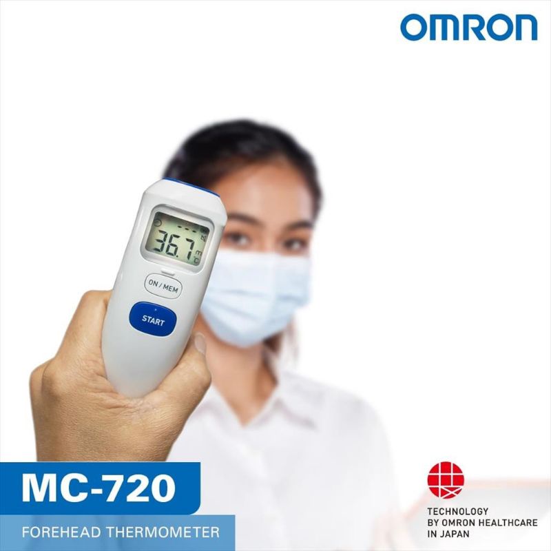 THERMOMETER OMRON MC-720 TERMOMETER DAHI INFRARED TERMOMETER INFRARED TERMOMETER BABY TERMOMETER