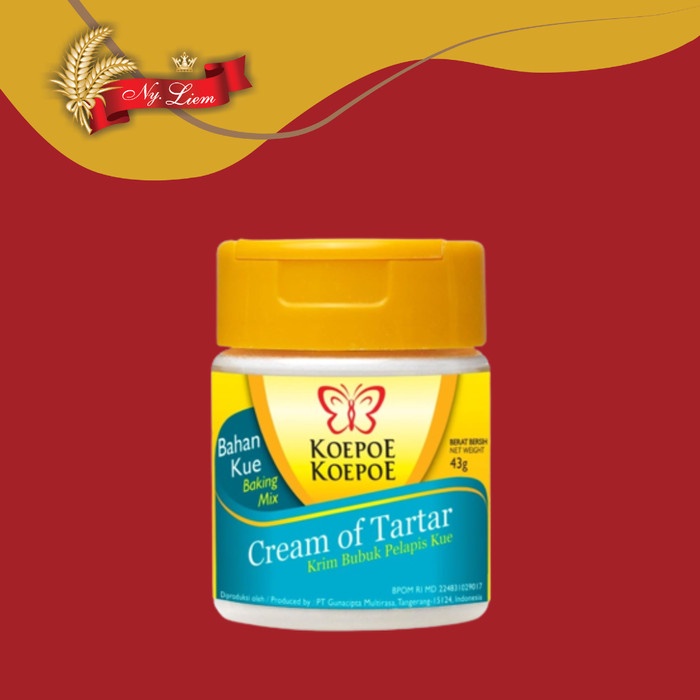 

KOEPOE KOEPOE Cream of Tartar / COT 43 gram