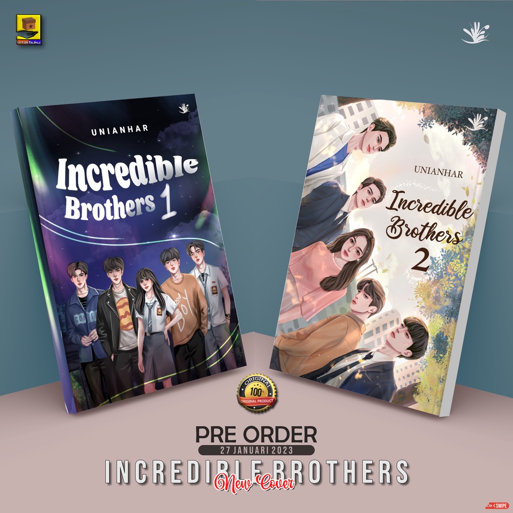 Novel  Incredible Brothers - Unianhar