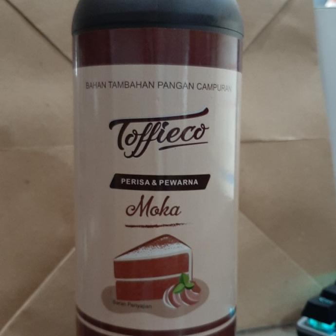 

TOFFIECO MOKA PASTA CAIR 1LTR COCOK UNTUK MAKANAN/MINUMAN/ICE DLL