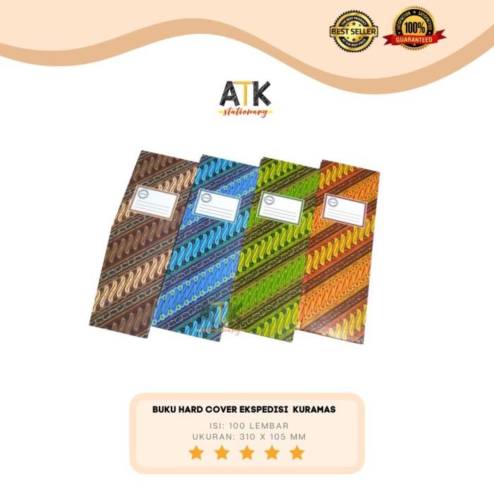 

BUKU EKSPEDISI KURAMAS HARDCOVER 100 LEMBAR ATK