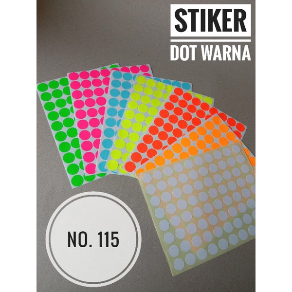 

Stiker Dot 115