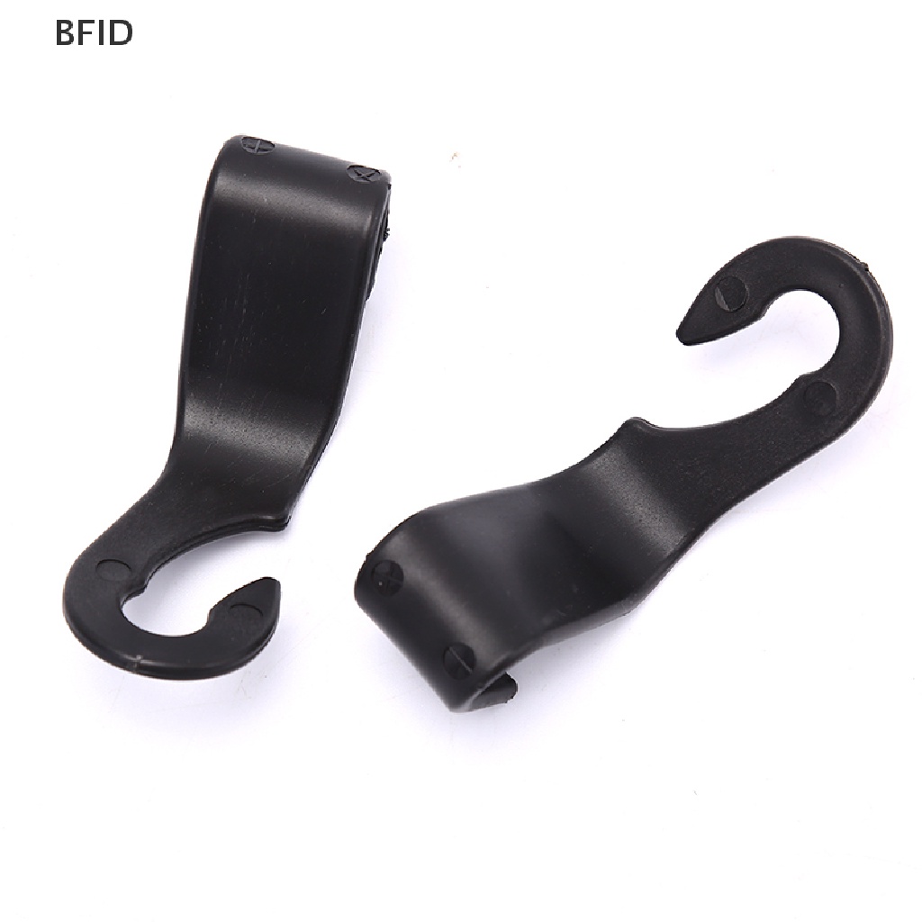 [BFID] Universal Car Headrest Back Seat Hook 2pcs Gantungan Kursi Holder Organizer Kendaraan [ID]