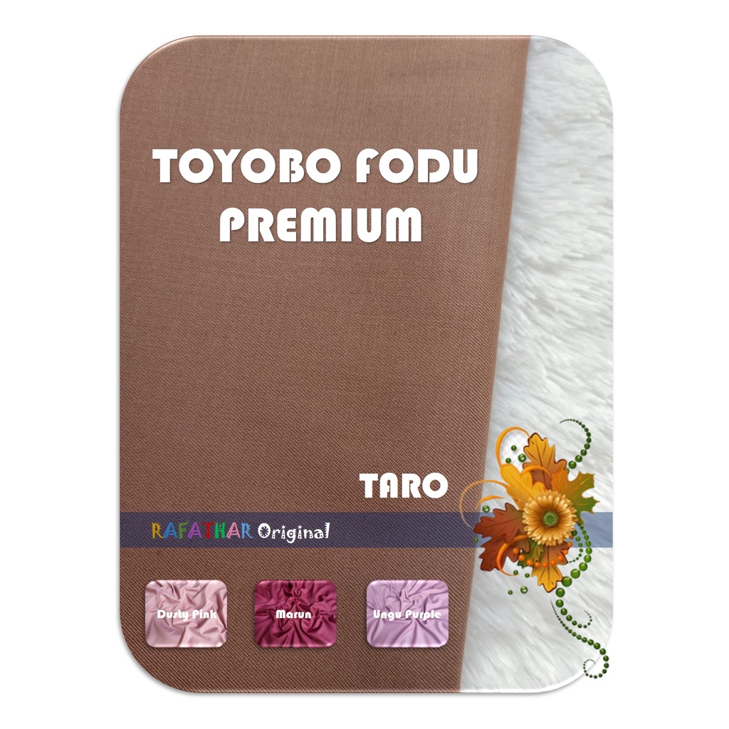 KAIN TOYOBO PREMIUM ORI KATUN TOYOBO PREMIUM KAIN TOYOBO METERAN BAHAN TOYOBO KAIN TOYOBO FODU PREMIUM ORIGINAL